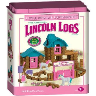 Lincoln Logs Little Prairie Farmhouse Pink