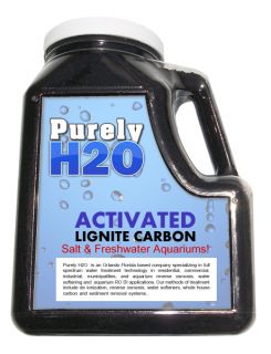 LIGNITE CARBON PurelyH2O Activated Premium Lignite Carbon comes in
