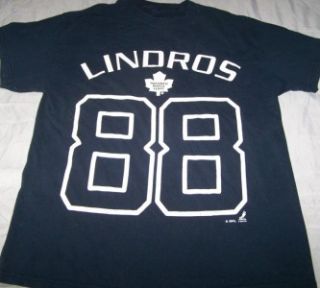 Eric Lindros Jersey Shirt Medium Toronto Maple Leafs NHL Hockey Vtg 88