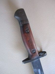WWI Australian Lithgow Bayonet Model 1907 dated 1918 & Mangrovite 43