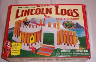 Lincoln Logs Kingdom Knights Fortress Western Frontier Junction
