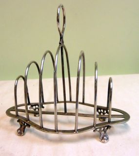 Mappin Webb 7 Bar Silver Plated Toast Rack
