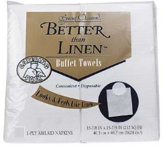 Better Than Linen Like Buffet Towels 24 per Pack 9490