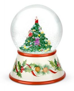 Spode Snow Globe, 2010 Christmas Tree Musical