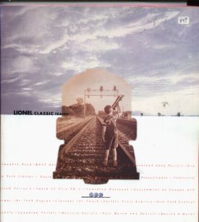 Lionel Classic Train Railroad Catalog 1998 w Prices Pics Descriptions