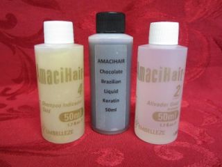 It is Amacihair Brazilian Keratin Relaxer System. This contains
