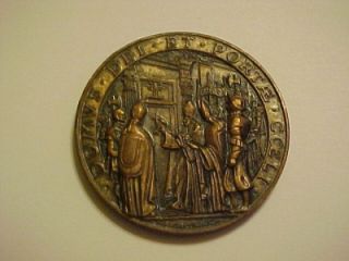 OUTSTANDING PIVS XII PONT MAX VATICAN MEDAL TOKEN. EXCELLENT CONDITION