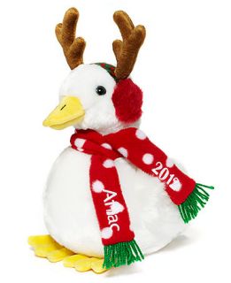 Aflac Plush Toy, 10 Holiday 2012 Duck   Holiday Lane