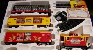 partial keystone circus train set by j lloyd it s one of 2500 produced