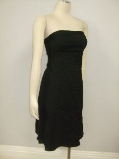 Gap Little Black Strapless Pannel $69 Dress Size 6