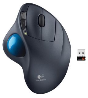 Logitech Wireless USB Trackman Trackball M570 PC Mouse