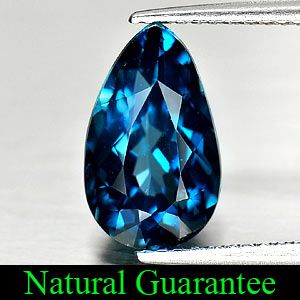 17 Ct Lovely Natural London Blue Topaz Pear Shape Gemstone