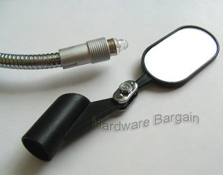Flexible Magnetic Pick Up Pickup Mirror Light Kit Set
