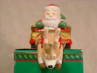 Vintage House of Lloyd Christmas Around The World Santa Reindeer