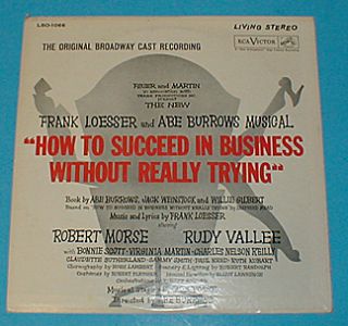How to Succeed in Business w/o Really Trying OCS soundtrack lp RCA