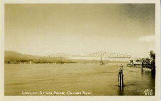 WA Longview Rainer Bridge Columbia River Ellis Photo