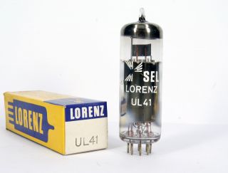 UL41 45A5 N142 Lorenz Sel Tube Röhre Lampe TSF Valvola Valvula