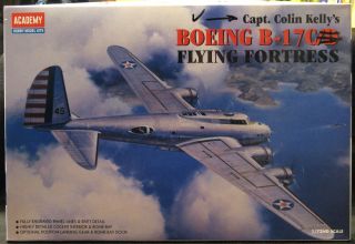 72 Academy BOEING B 17C B 17D FLYING FORTRESS Capt Colin Kelly *MINT