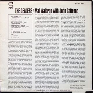 Mal Waldron John Coltrane The Dealers LP Status 8316 Orig US 1957 Jazz