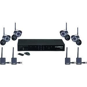 New Lorex Security System 4 Cameras DVR 8 Channel Business Home Video