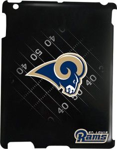 Tribeca Hard Shell St. Louis Rams Shield Case Cover for Apple iPad 2