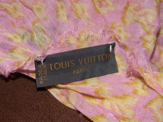 Louis Vuitton Ikat Scarf Stole Retail 799$ Available in Stores