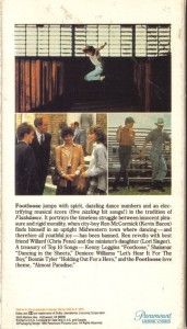 VHS Footloose Kevin Bacon Lori Singer