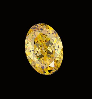 Loose Diamond Oval Cut Yellow Canary 2 51 Ct Diamond