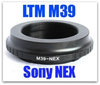 M39 LTM LSM Leica Screw Lens to Sony E Mount Adapter for NEX NEX 5R