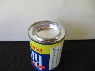 Vintage Rival Dog Food Tin Bank All Tin Removable Bottom