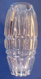 Vintage Beautiful 10 Irish Waterford Crystal Cut Glass Vase