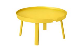 Around Table Large Yellow Muuto Modern Design Within Reach DWR