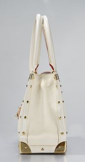 Louis Vuitton Suhali Le Fabuleux White Purse Handbag