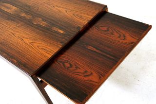Stunning Danish Modern Rosewood Expandable Coffee Table