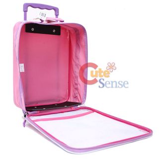 Disney Princess Rolling Luggage Suite Case Travel Bag Cinderella Belle
