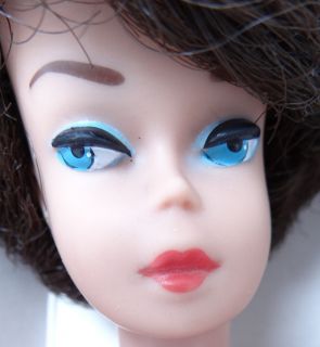 Lovely Vintage Brunette Bubble Cut Barbie Doll Mint w 2 3 Ponytail
