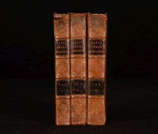 1828 3VOLS Early Prose Romances William J Thoms First Edition