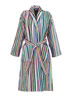 Christy Supreme bath robe in multi coloured   