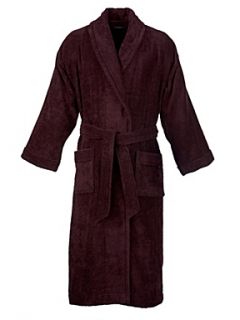 Christy Supreme bath robe in plum   