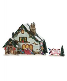 Department 56 Collectible Figurine, Snow Village The Elf House