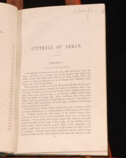 1865 Phiz Luttrell of Arran Charles Lever Irish Fiction