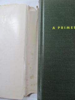 Primer of Play Writing Kenneth MacGowan First Printing 1951 HC DJ