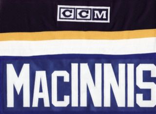 Al MacInnis Size Large St Louis Blues CCM 550 Hockey Jersey BNWT