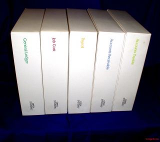 Apple Lisa Xenix Office Suite Boxed Set Disks Manuals