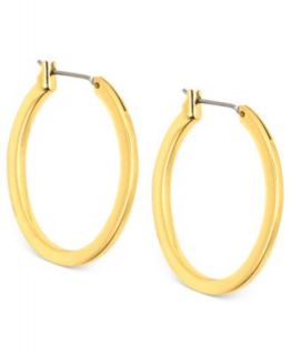 Anne Klein Earrings, Gold tone Topaz Fireball Drop Earrings   Fashion