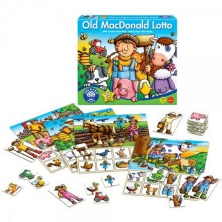 Old MacDonald Family Lotto Educational Game