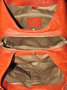 Coach Madison Leather Maggie Shoulder Bag 16503 Persimmon