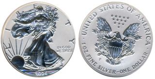 2006 20th Anniversary American Eagle 3 Coin Set w COA
