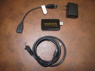 Two 2 New Magicjack Plus Free 1 Year Service  US Can