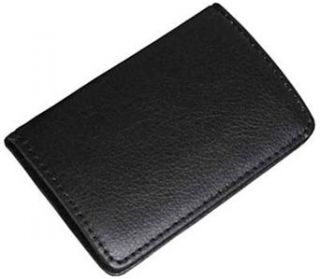 Leatherette Magnetic Business Name ID Card Holder Case B23B